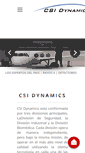 Mobile Screenshot of csidynamics.com